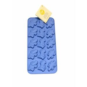 Wilton Silicone Mold Dinosaur Shapes Tray – 15 Cavities –Candy, Chocolate, Ice